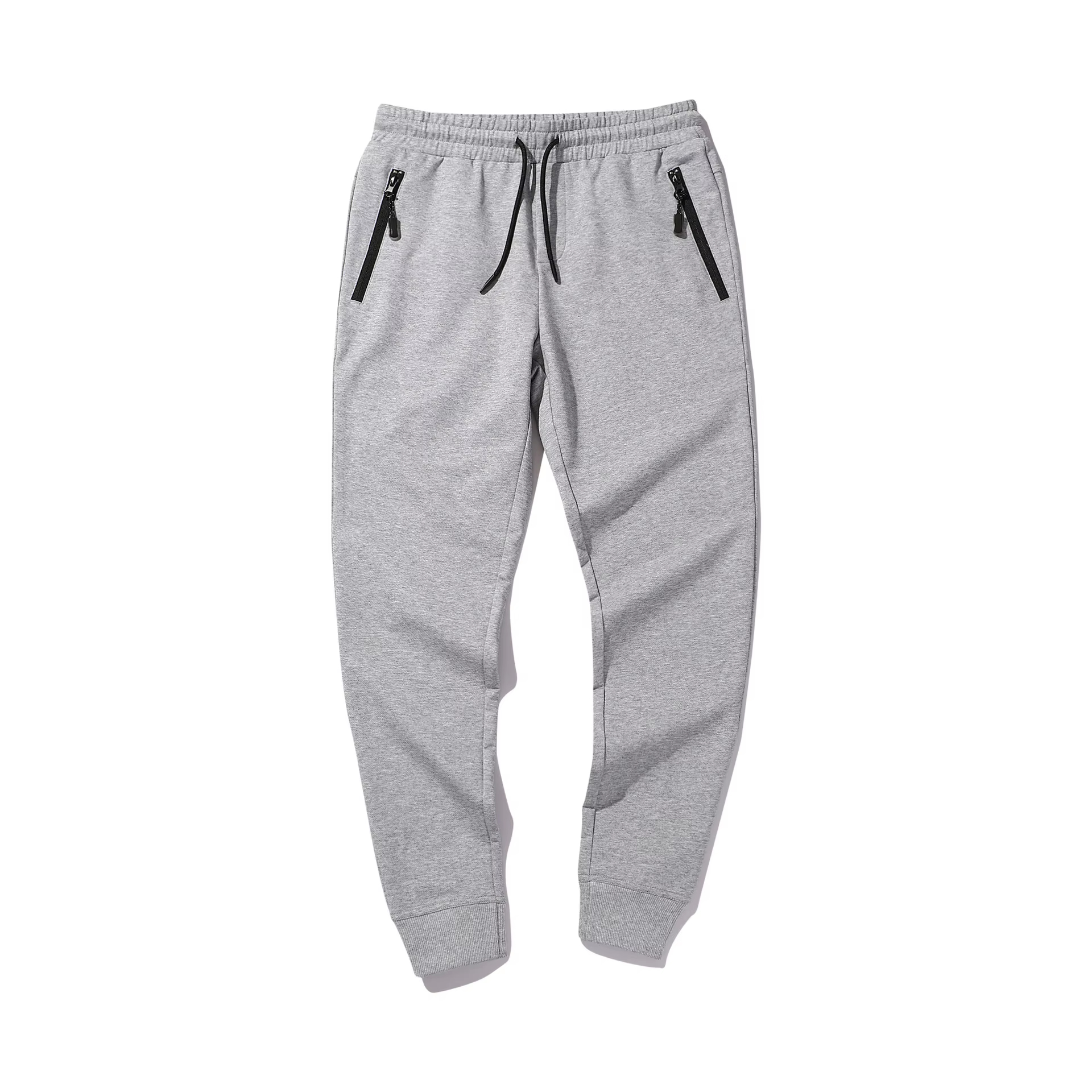 Winter Thick Fleece Sweatpants Custom Casual Baggy Plus Size Men's Pants
